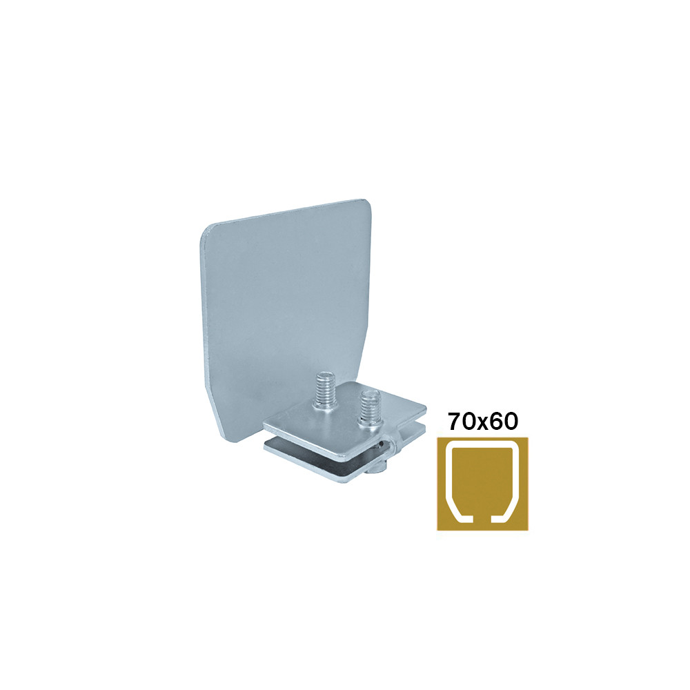 Osłona profilu Zn, profile 70x60mm