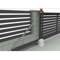 Napinacz do bramy samonośnej na profilu 40x40