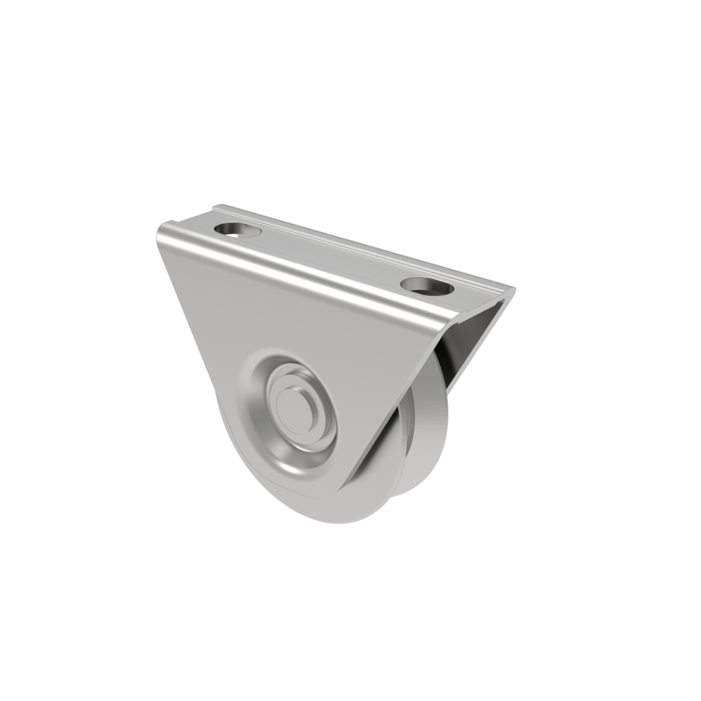 Koło pasowe pojazdu - kompletne - V, INOX, D80