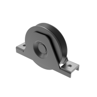 Koło jezdne kompletne - V, Zn, D80, antracyt