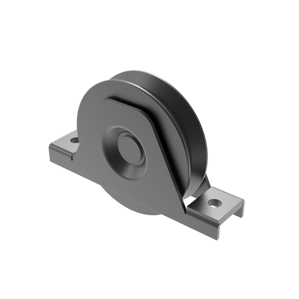 Koło jezdne kompletne - V, Zn, D80, antracyt