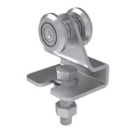 Podwójny wieszak koła Zn, profil 33x34mm