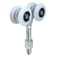 Wieszak na cztery koła Zn, profil 42x54mm