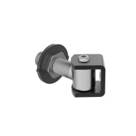 Zawias regulowany z podkładką obrotową Zn, M20