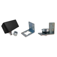 Zawias sprężynowy z kołnierzem (góra+dół)