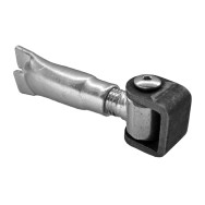 Zawias regulowany z kotwieniem ściennym Zn, M20