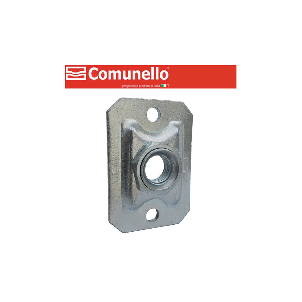 Zawias - kołnierz kotwienia - obrotowy, COMUNELLO Zn, M