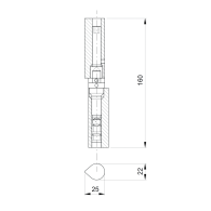 Zawias chowany z regulacją 3D