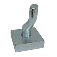 Zawias dolny bez kołnierza - kompletny Zn, D24