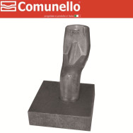 Zawias dolny bez kołnierza - kompletny, COMUNELLO Fe,