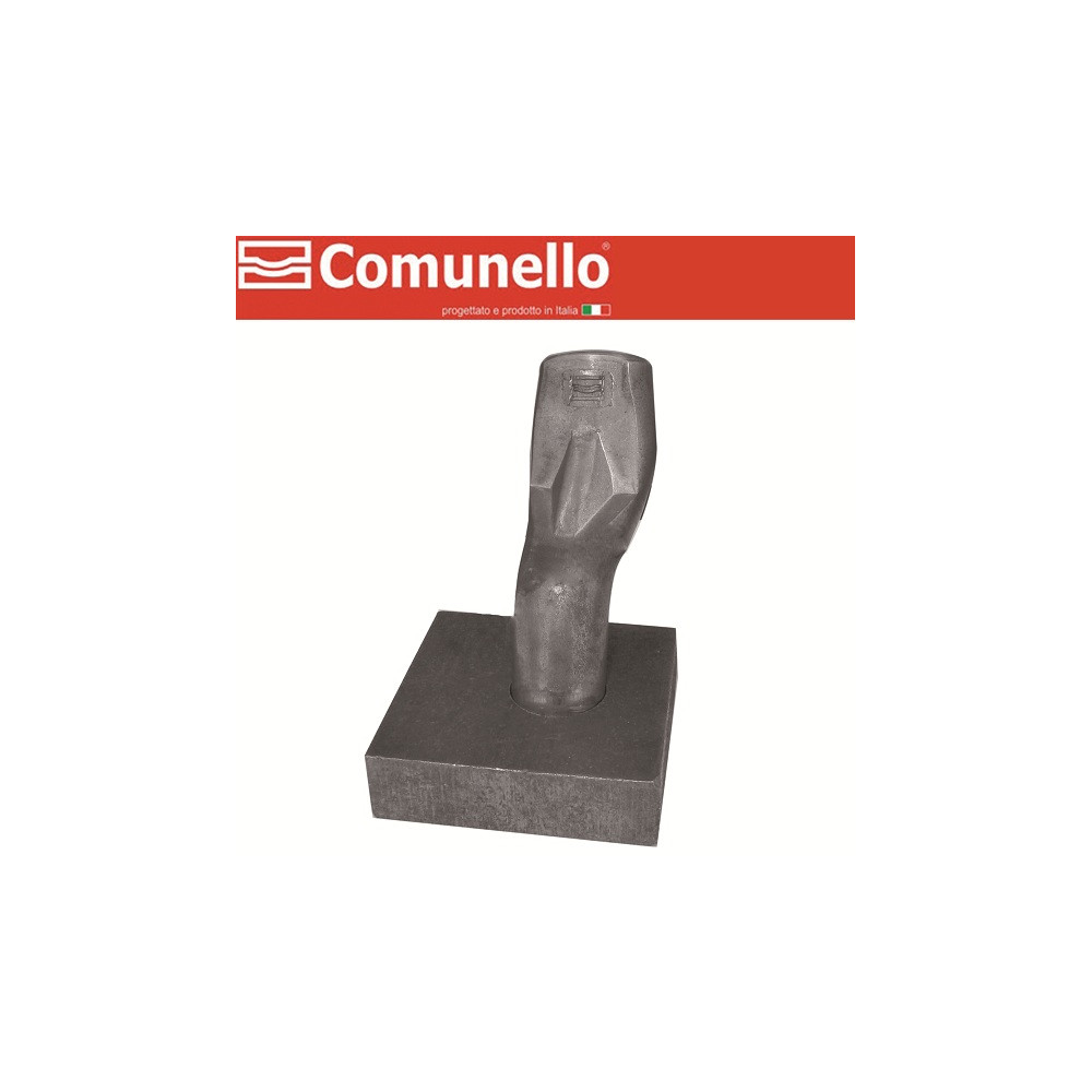 Zawias dolny bez kołnierza - kompletny, COMUNELLO Fe,