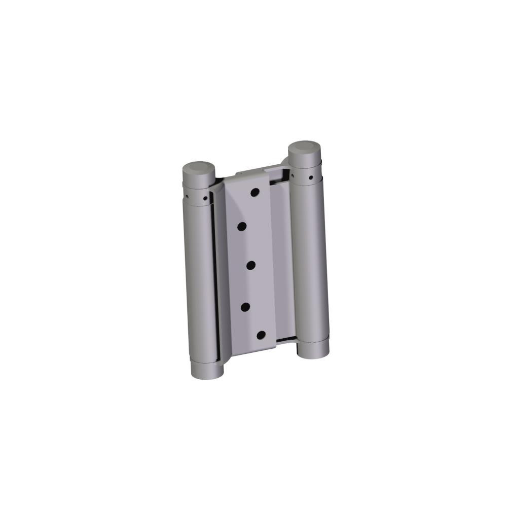 Zawias sprężynowy, dwustronny, stal nierdzewna, L=75mm