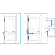 Samozamykacz sprężynowy, aluminium