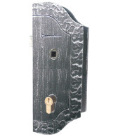 Skrzynka części zamka "Z" kompletna bez kluczy h 265m