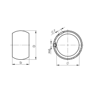 Uchwyt poręczy - pierścień