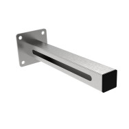 Prowadnica górna JP - Inox, L310mm, 100x100mm