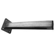 Prowadnica górna JP - Inox, L310mm, 100x100mm