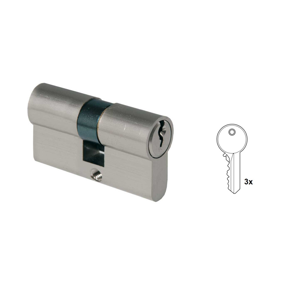 Cylinder cylindryczny dwustronny 27,5/27,5 mm