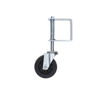 Koło dolne do bram skrzydłowych, ze sprężyną