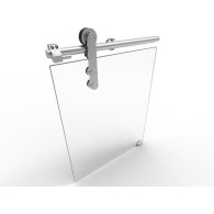 Okucia - drzwi przesuwne - pręt AISI304