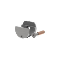 Suwak - uchwyt drążka prowadzącego - ściana AISI304, D25m