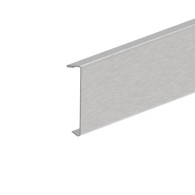 Przeszklenie stałe - profil maskujący al-inox