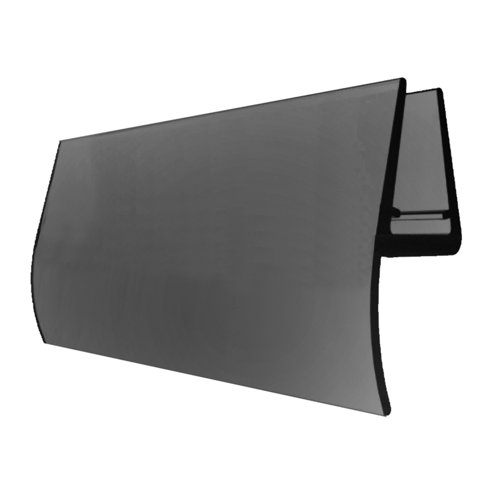 Listwa uszczelniająca do drzwi pozioma czarna