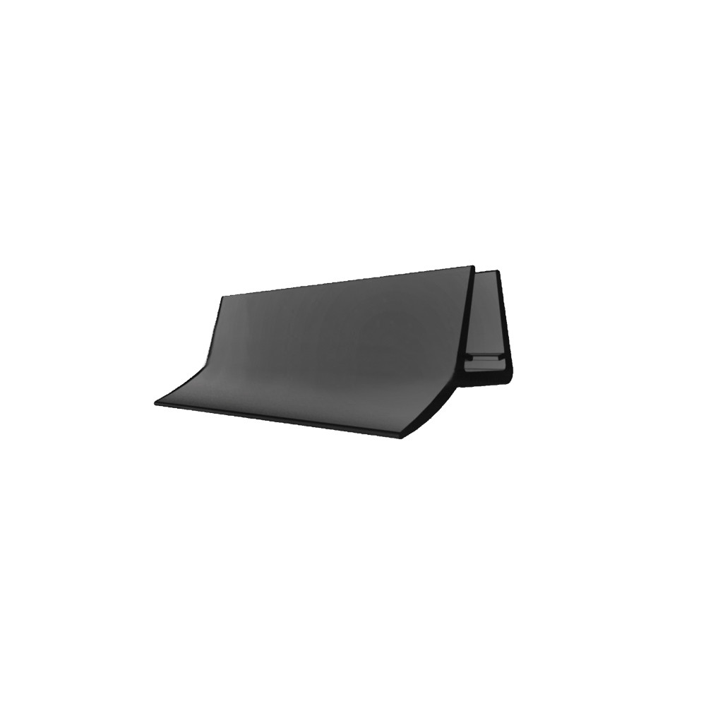 Listwa uszczelniająca do drzwi pionowa czarna