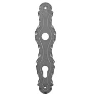 Dekorowana płyta bramy 260x60, t3, C90, D20mm