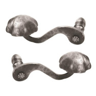 Klucz L160,d17,5mm, Zn-czarny