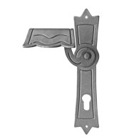 Klucz z etykietą lewy bez PU h260mm