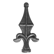 Ściernica kuta z kulką h115, b58, n20,5mm