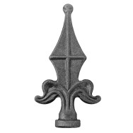 Ściernica kuta z kulką h135, b69, n26mm