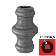 Pokrywa h69, D43, 16,5x16,5mm