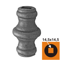 Pokrywa h62,2 D42, 14,5x14,5mm