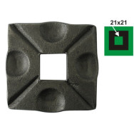 Rozeta 90x90, 21x21, t8mm