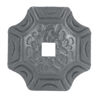 Rozeta 100x100, 20x20, t3,7mm