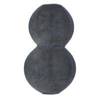 Podwójna kula zdobiona pełna D30, h52mm