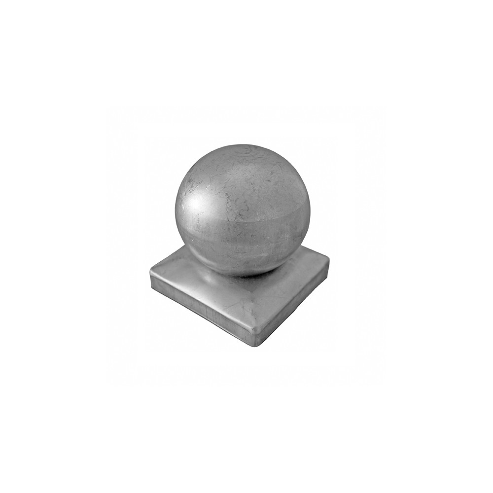 Zaślepka do słupka z kulą 80x80, D80, t0,8mm