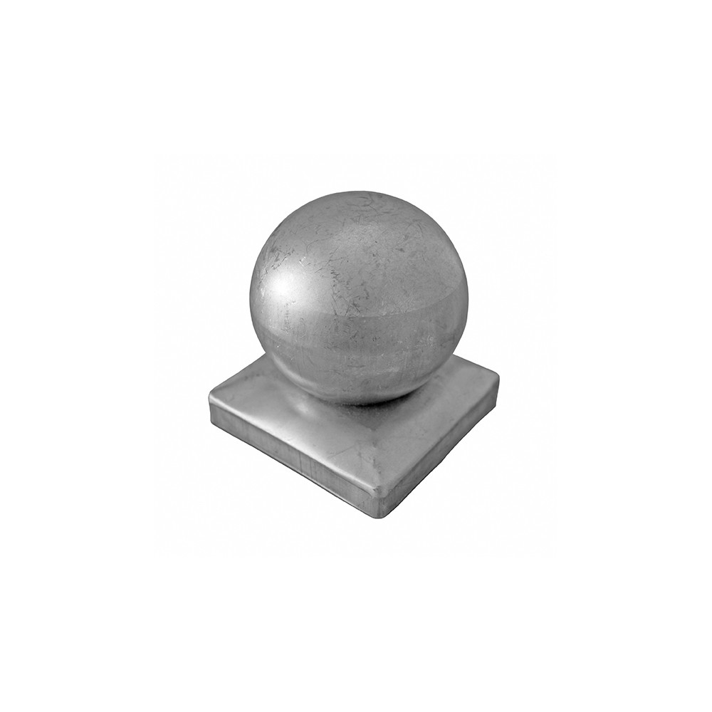 Zaślepka do słupka z kulką 100x100, D100, t1mm