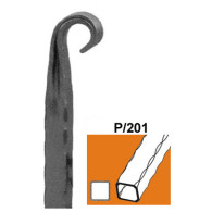 Zakończenie ramy h300, t2,5mm