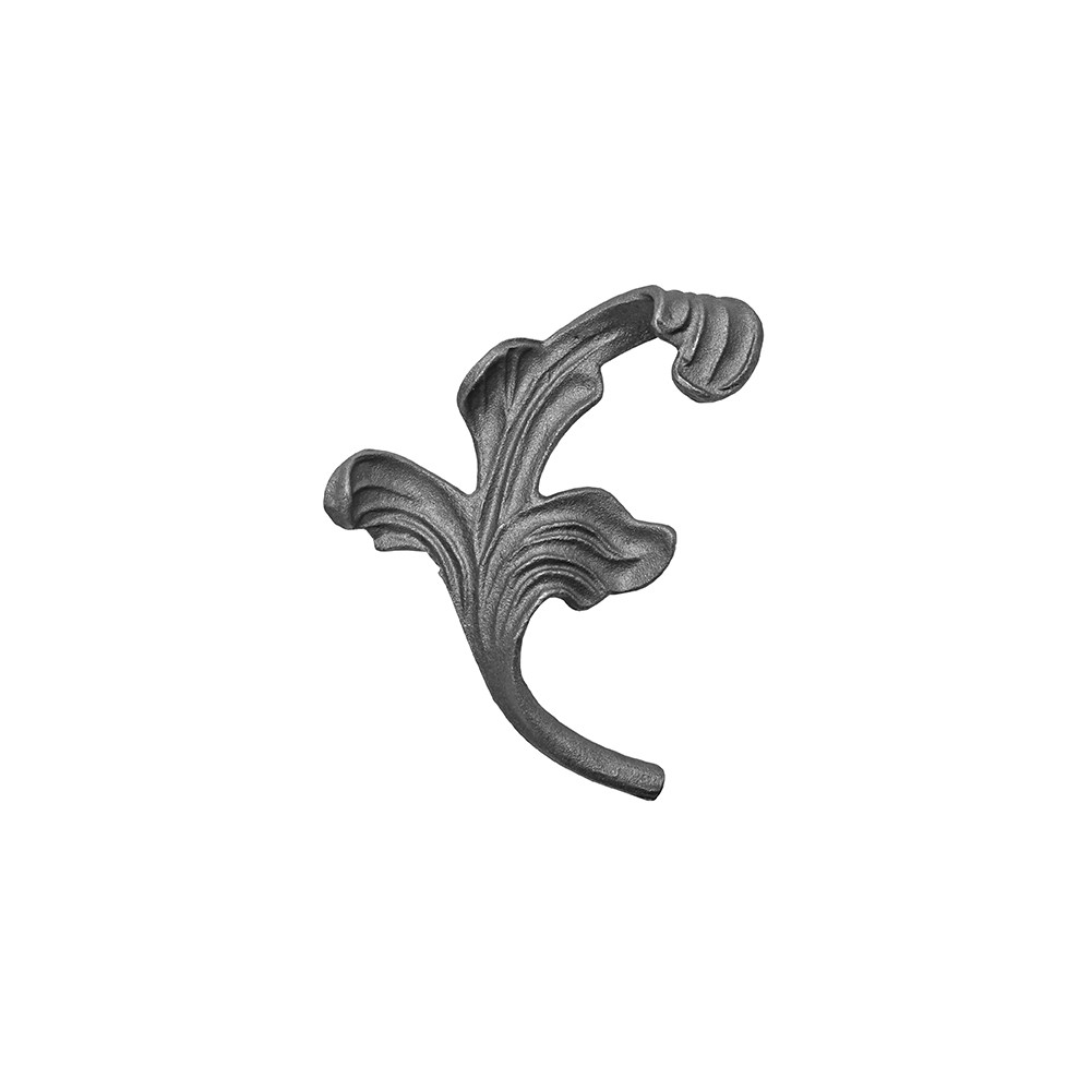 Liść lewy h165, b125, t4mm