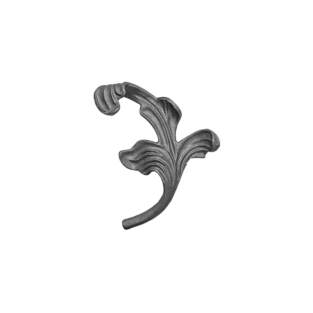 Liść prawy h165, b125, t4mm