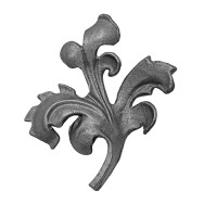 Liść lewy h155, b135, t4mm