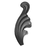 Liść prawy h115, b40, t2mm