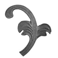 Liść lewy h120, b88, t5mm