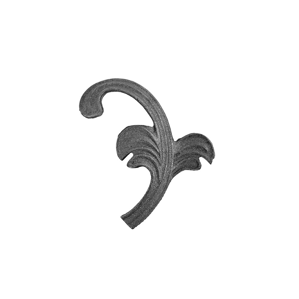 Liść lewy h120, b88, t5mm