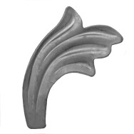 Listek prawy 90x50, t3mm