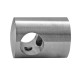 Uchwyt do wypełnienia balustrady stal nierdzewna AISI 304 szlif d12 płaski przechodzący