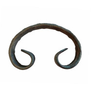 Kształt elementu C h100, b65, 12x6mm, dekorowany